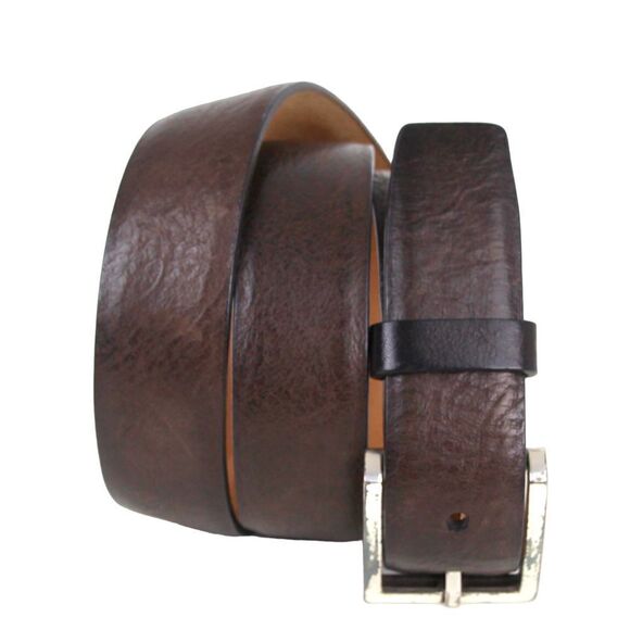 W. Kleinberg BROWN GENUINE LEATHER 1 3/8"Wd CASUAL DRESS MEN'S BELT Sz 36 (F6 - Picture 1 of 15